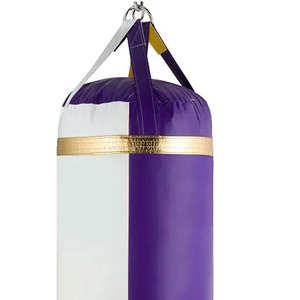 Sac de frappe lourd sur pied en cuir personnalisé pour la boxe, vente en gros 2025 au Pakistan - Product Image 5