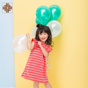 ODM Sustainable Casual <b>Summer</b> Striped New Fashion Children Female <b>Dresses</b> <b>for</b> Girls - Product Image 1