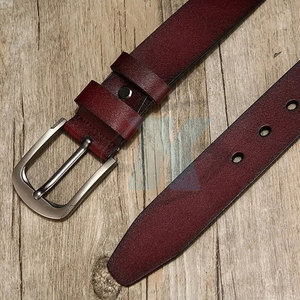 Cinturones de Cuero de Diseño Personalizado al por Mayor, Hebilla Ajustable de Primera Calidad, Uso Duradero para Hombres, Uso Diario - Product Image 4