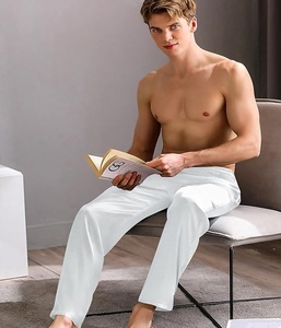 กางเกงขายาวผู้ชายคุณภาพสูง สวมใส่สบาย ทรงตรง ยางยืด ปรับได้ น้ำหนักเบา คลาสสิก ใส่ได้พอดีตัว สีสันตามสั่ง - Product Image 6