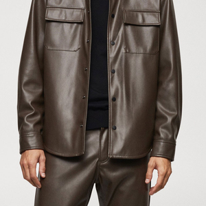 กางเกงหนังผู้ชายคุณภาพพรีเมียม น้ำหนักเบา ขายดีที่สุด ผลิตจากโรงงาน ใส่สบาย ระบายอากาศได้ดี - Product Image 4