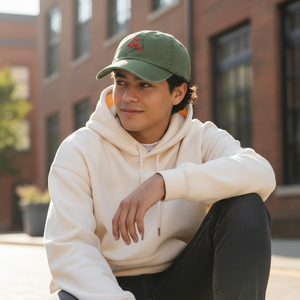 Casquette de baseball en coton personnalisée avec broderie homard, motif de l'état du Maine, style vintage délavé, casquette de papa, casquette OEM - Product Image 6
