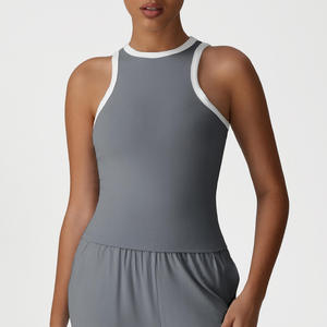 Workout Tank <b>Tops</b> for Women Tank <b>Top</b> <b>Built</b> <b>in</b> <b>Bra</b> Racerback Yoga tank <b>Top</b> Sleeveless Yoga Running Shirts - Product Image 5