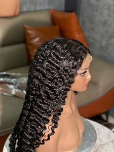 Cabello Humano SDD Birmano Rizado de Color Natural de 26 Pulgadas con Cierre 5x5 sin Pegamento, Encaje HD, 200% de Densidad - Product Image 4