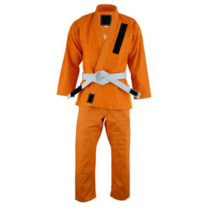 Kimono de BJJ blanc pour enfants et adultes, uniforme de karaté blanc, ceinture de sport, vêtements d'arts martiaux - Product Image 5