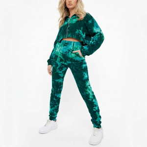 Custom Hooded Streetwear Eco-Friendly <b>Fleece</b> <b>Top</b> and Flared Sweatpants 2-Piece Winter Tracksuit Set <b>for</b> <b>Women</b> - Product Image 5