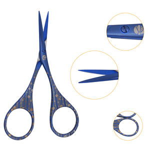 Ciseaux à cuticules Stahlmann Pro durables en acier inoxydable avec lame droite, lames aiguisées, pliables, pour enfants et usage en salon - Product Image 3