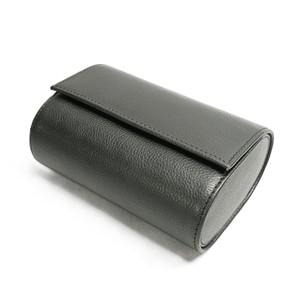 Étui de rangement pour montres en cuir véritable, organisateur enroulable, doublure en velours et suède synthétique, cadeau anti-poussière, personnalisé, Saffiano, bijoux - Product Image 1