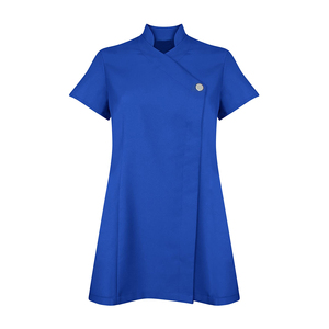 Uniforme de Terapeuta de Salón de Belleza Wexturn, Blusa de Manga Corta para Salón de Uñas y Peluquería, Tela Tejida - Product Image 4
