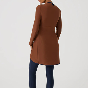 Burkini 2 pièces 2026 imperméable à séchage rapide, écoresponsable, avec fermetures éclair, pour femmes musulmanes, maillot de bain modeste à manches longues, tenue de plage islamique - Product Image 3