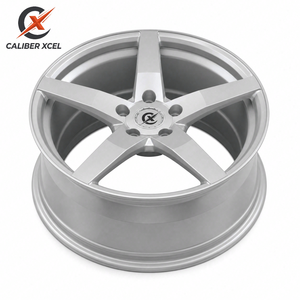 Caliber Xcel, Nuevas Llantas Forjadas <span class=keywords><strong>de</strong></span> 19-22 Pulgadas con Borde Profundo Pulido, 5x100/112/114.3/120, para <span class=keywords><strong>Nissan</strong></span> GT-R R35 350Z 370Z - Product Image 4