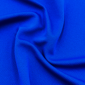Tissu jersey tricoté 100% polyester bleu, 180g/m², poids moyen, pour vêtements de sport pour hommes - Product Image 5