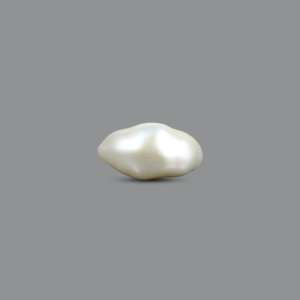 Loose Natural Keshi Pearl 4.75 Carat AA Grade Baroque Coin Freshwater Gemstone for Fine Jewelry - Product Image 3