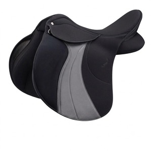 Premium Leather English Horse Saddle with Plastic & Wood <b>Tree</b> Lightweight for Jumping & Dressage Bulk Discounts - Product Image 1