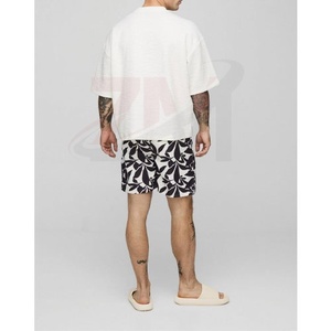 Shorts de sport d'été pour hommes, nouveau style, décontractés, respirants, en maille, pour la gym et l'entraînement, service OEM avec motif uni et impression numérique - Product Image 3