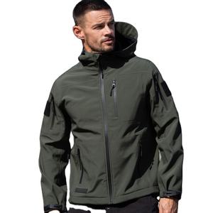 Chaqueta Táctica para Hombre Overwatch, Cortavientos con Capucha, Cierre de Cremallera, Cuello Alto, Resistente al Viento, con Bordado, Venta al por Mayor del Fabricante - Product Image 4