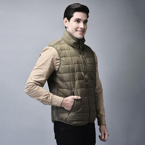 Chaleco de secado rápido de estilo formal para hombre, ropa exterior de invierno alternativa ligera, 32 grados de calor - Product Image 5