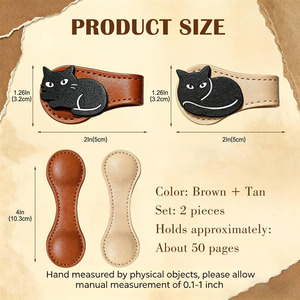 Luxury handcrafted leather maple leaf <b>bookmark</b> ideal for gifting and personal reading enjoyment for sale in reasonable price - Product Image 5