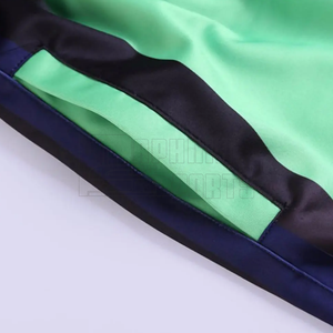 Survêtement de football respirant personnalisé, ensemble de survêtements amples en polyester pour hommes, avec fermeture éclair intégrale, vente en gros - Product Image 2