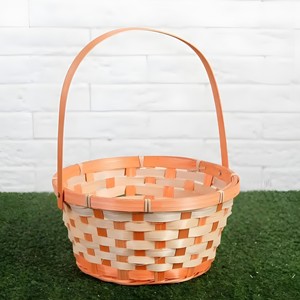 Bamboo <b>Storage</b> <b>Baskets</b> Natural Flower Fruit Gift Packing Container <b>Basket</b> Large Medium <b>Small</b> Custom Size Upon Request - Product Image 1