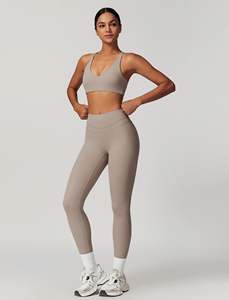 Oferta Especial: Conjunto Deportivo para Mujer, Impermeable y Resistente al Viento, de Nailon/Spandex, con Leggings de Cintura Alta y Ajuste Ceñido, Personalizable con Serigrafía - Product Image 5