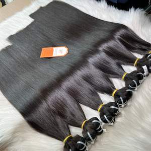 Extensiones de Cabello Humano Natural Vietnamita Virgen, Super Double Drawn, Liso Espejo, Cutícula Alineada, Venta al Por Mayor - Product Image 5