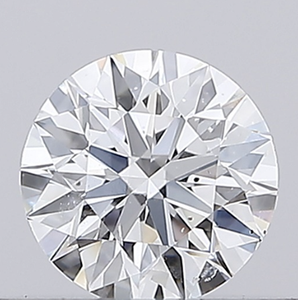 Diamante Suelto Redondo Brillante Natural de 0.4Ct D SI1 con Certificación GIA para la Elaboración de Joyería Fina - Product Image 1