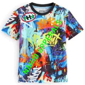 Camiseta de Hombre Casual Elegante de Manga Corta, 100% Algodón, Talla Grande, Transpirable, con Estampado por Sublimación Personalizado - Product Image 5