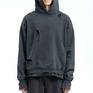 เสื้อฮู้ดดี้ผู้ชาย HAMIO SPORTS รุ่นวินเทอร์ ผ้าฝ้ายฟลีซ 100% ทรงปกติ น้ำหนัก 220 กรัม ไหล่ตก ลายนูน ซักด้วยโพแทสเซียม - Product Image 5