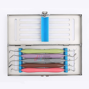 เทปคาสเซ็ตทำฟันด้ามซิลิโคนแบบแมนนวล5ชิ้นได้รับการรับรอง CE - Product Image 4