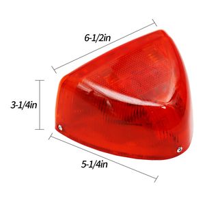 2 Pezzi Indicatori di Direzione Triangolari a 31 LED con Lente Ambra Compatibili con Peterbilt 357/359/365/378/379 - Product Image 3