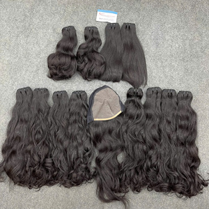 Cabello humano vietnamita 100% de la mejor calidad, cabello vietnamita crudo sin procesar, cabello humano real para tejer, proveedor de extensiones de cabello vietnamita - Product Image 5