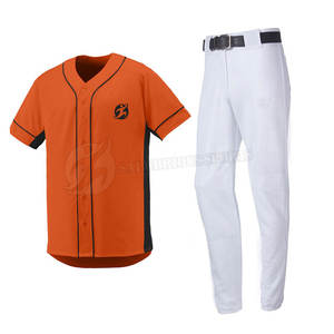 Uniformes de Béisbol Personalizados de Algodón, Tallas Grandes, Estampados y Transpirables, para Unisex, Hechos en Pakistán, de la Mejor Calidad, al por Mayor - Product Image 3
