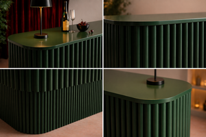 Forestline Durable <b>Bar</b> Counter 8x2ft <b>Home</b> <b>Bar</b> <b>Unit</b> with Premium Furniture for Household Entertainment Spaces - Product Image 6