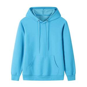 เสื้อฮู้ดดี้ผ้าฝ้ายสีแดงพิมพ์ลายปักโลโก้ตามสั่งแบบ OEM สำหรับชุดยูนิฟอร์ม แขนยาว เสื้อทำงาน - Product Image 5