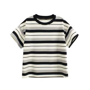 Camiseta a Rayas Personalizada de Alta Calidad para Hombre, Estilo Casual Holgado, Corte Regular, Algodón, Ropa Urbana, Proveedor OEM ODM - Product Image 1