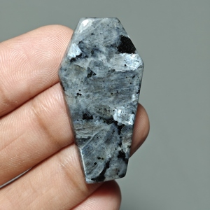 Cabujón de Larvikita |   Piedra Preciosa Brillante para la Elaboración de Joyas |   42x21x5 mm. |   34 Ct. |   <span class=keywords><strong>E224</strong></span> - Product Image 5