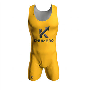 Traje de Lucha Libre Rojo, Directo de Fábrica, Uniformes de Lucha Libre Hechos a Medida, Proveedor al por Mayor, Uniforme de Artes Marciales de Una Pieza Ajustado - Product Image 4