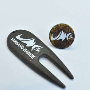 Meilleur prix – Outil multifonction portable personnalisé avec logo imprimé pour marqueur de balle de golf et réparateur de divots, durable, en bio-café, écologique - Product Image 5