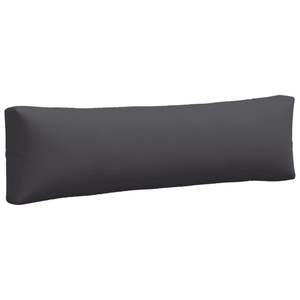 Lot de 2 coussins d'extérieur 100 % polyester anthracite, coussin de palette pour usage extérieur - Product Image 5