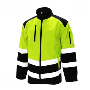 Veste de travail haute visibilité confortable, imperméable, respirante et réfléchissante pour hommes, prix bas, meilleure qualité, sécurité au travail - Product Image 3