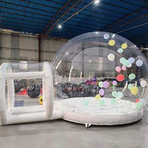 THUY LINH Direct usine Dôme gonflable transparent pour événements et fêtes, en bâche PVC de qualité commerciale imprimée UV, pour jardin - Product Image 4