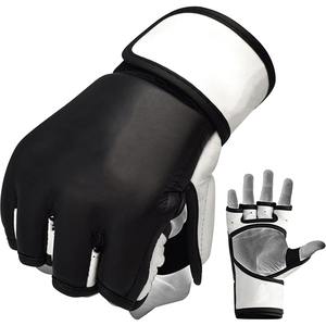 Professional MMA Boxing <b>Gloves</b> Durable <b>Moisture</b> Wicking Comfortable Protective High Quality PU Material Customizable Closure Gym - Product Image 4