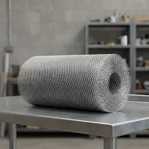 Rollo de Malla de Aluminio Perforada de Grado Industrial, Resistente a la Corrosión, para Aplicaciones de Desenrollado - Product Image 1