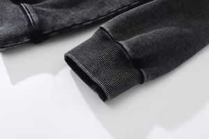 Sudadera con Capucha Vintage para Hombre, Lavado Ácido, con Gráfico de Doberman, Estilo Oversize, Moda Urbana, Venta al Por Mayor Personalizada - Product Image 6