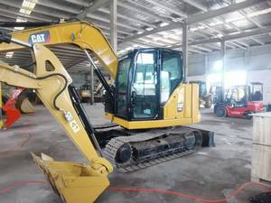 <b>Used</b> CATT 307.5 <b>Excavator</b> Mini Crawler <b>Excavator</b> With Original Engine For Construction Cheap Mini <b>Excavator</b> 7.5Ton For Sale - Product Image 3
