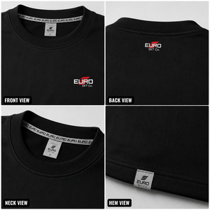 Camiseta de Corte Regular para Hombre, Diseño Informal para Uso Diario, Cómoda, Antiarrugas, Transpirable, de Secado Rápido, en Lona de Poliéster/Algodón - Product Image 5