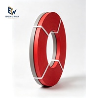 Bande de chant PVC effet bois autocollante brillante en rouleau, largeur 22 mm, largeur personnalisable 0,4-3 mm, pour bordure de meubles et armoires en MDF