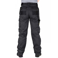 Pantalon de travail robuste en toile 100% coton pour homme, pantalon cargo, vêtements de travail pour atelier, usine, mécanicien, pantalon homme