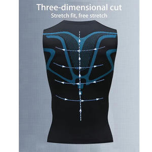 Débardeur Homme Haute Qualité Personnalisé pour la Gym, Débardeur Long et Uni avec Ourlet Courbé pour Musculation et Fitness - Product Image 3